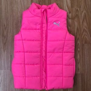 Puma girls winter vest size5/6